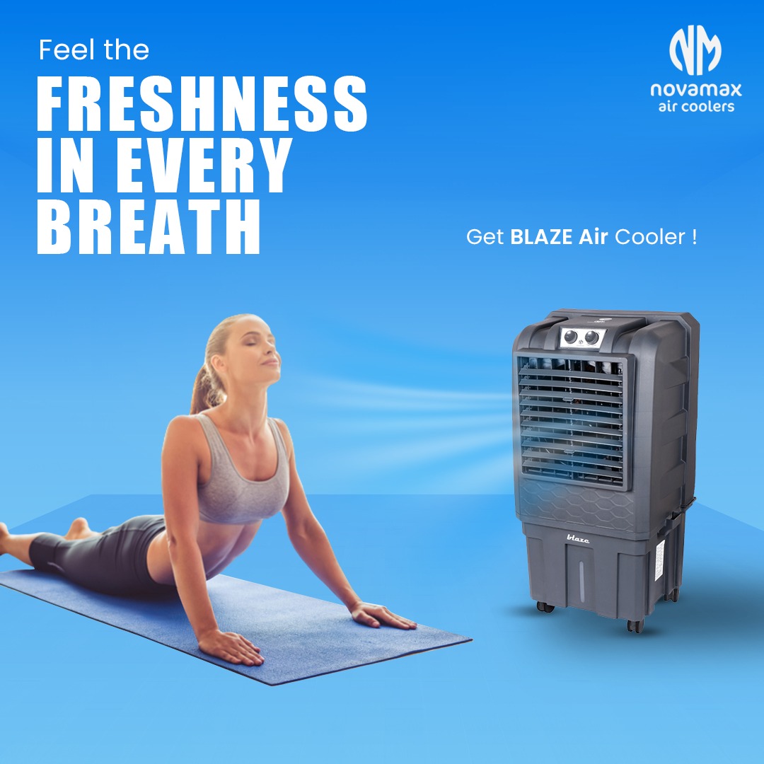 Stay Cool & Save Money with the New Novamax Blaze Desert Air Cooler