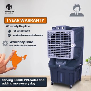 GLOSTER 125 Plus (Grey, Gloster 125 L Air Cooler With Powerful Air Throw, Honeycomb Cooling & Auto Swing Technology) — view 10