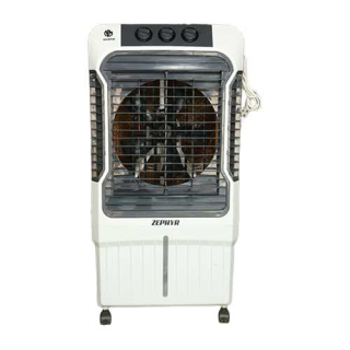 Novamax Zephyr 90 L Desert Air Cooler For Home/Office With 3-Side High Density Honeycomb Cooling Pads, Auto Swing, 4-Way Air Deflection & 3-Speed Control Technology (Black)