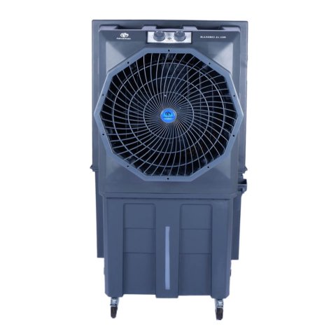 Rambo 100 Plus (Grey, Rambo 100L Air Cooler With Honeycomb Cooling & Auto Swing Technology)