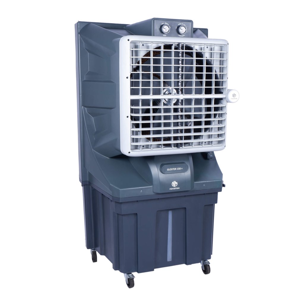 GLOSTER 150+ (Grey, Gloster 150 L Air Cooler With Powerful Air Throw, Honeycomb Cooling & Auto Swing Technology) — view 3