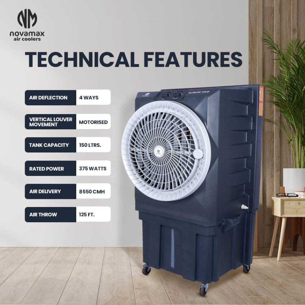 Rambo 150 Plus With Auto Swing & Honeycomb Cooling Technology — view 5