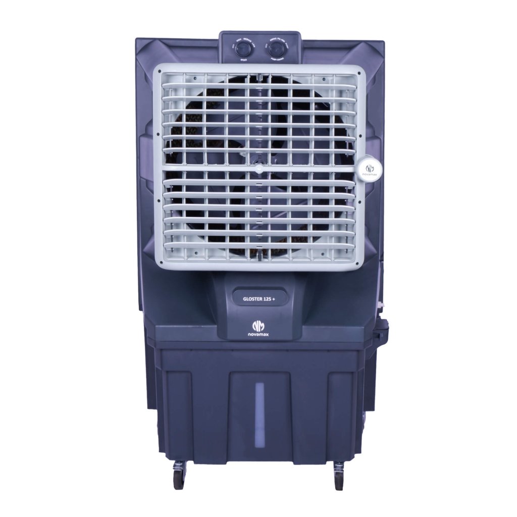 GLOSTER 125 Plus (Grey, Gloster 125 L Air Cooler With Powerful Air Throw, Honeycomb Cooling & Auto Swing Technology) — view 2